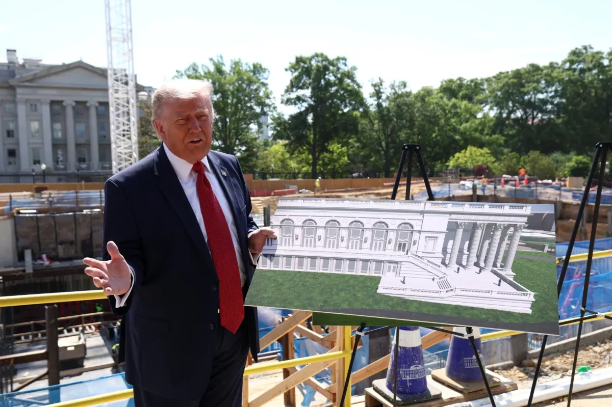 Media: First architect of White House ballroom leaves project