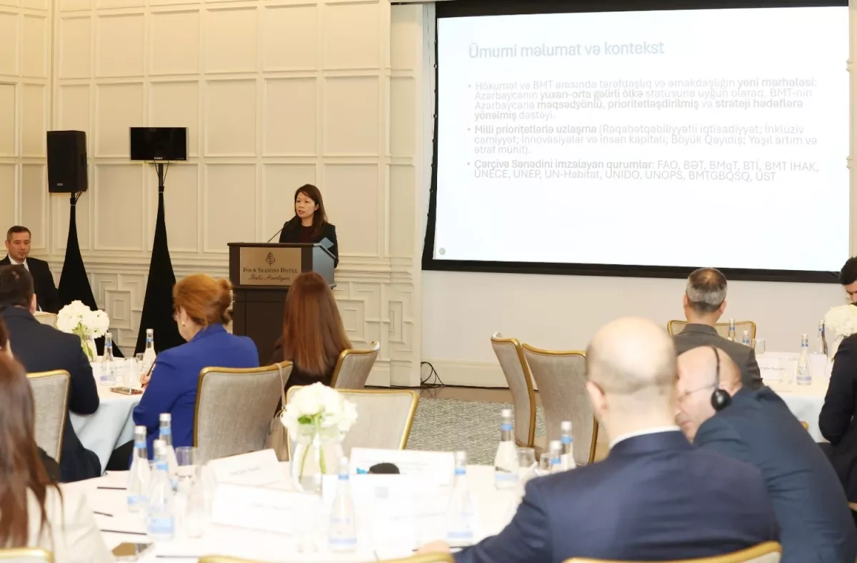 Baku hosts key talks on future UN–Azerbaijan development partnership photo