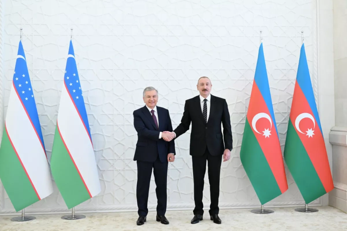Azerbaijan, Uzbekistan cooperate in nearly all international organisations President Aliyev’s interview with Uzbek media / PHOTO