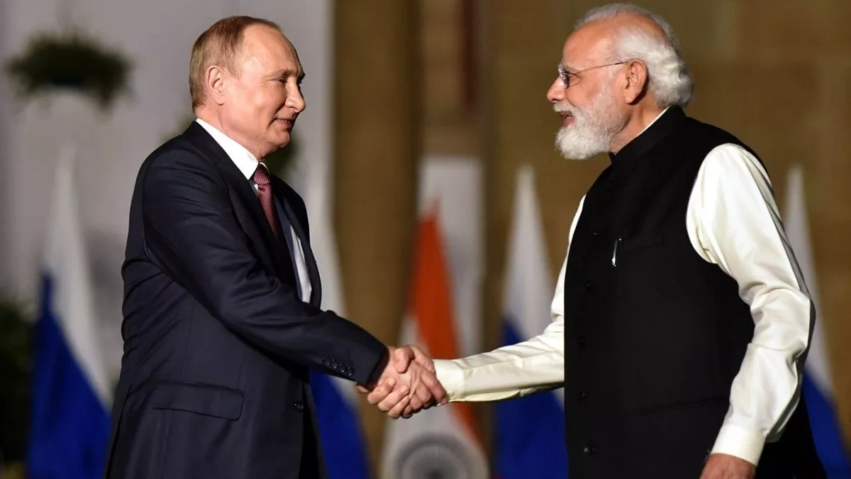 Putin arrives in India for talks with Modi at BRICS summit