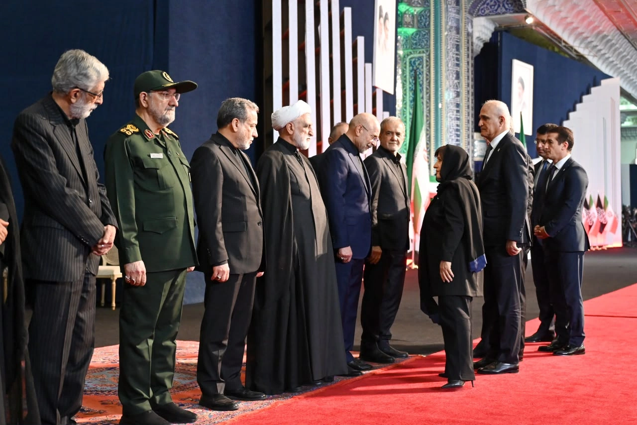 Azerbaijani delegation attends farewell ceremony for Seyyed Ali Khamenei (PHOTO)