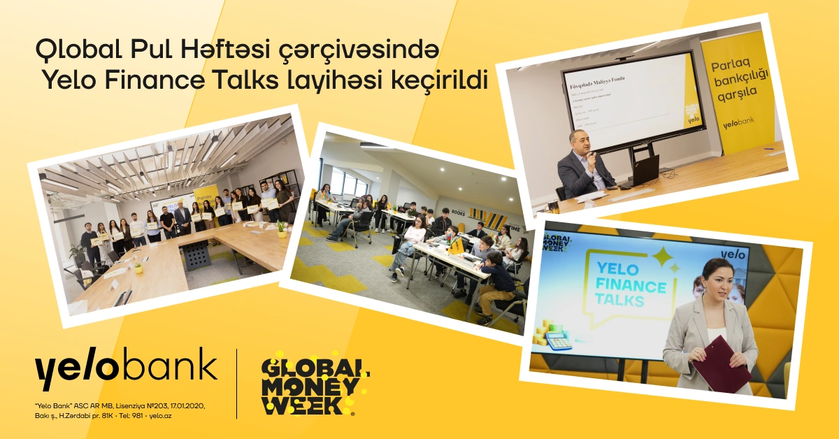 Yelo Bank joins Global Money Week with "Yelo Finance Talks" project