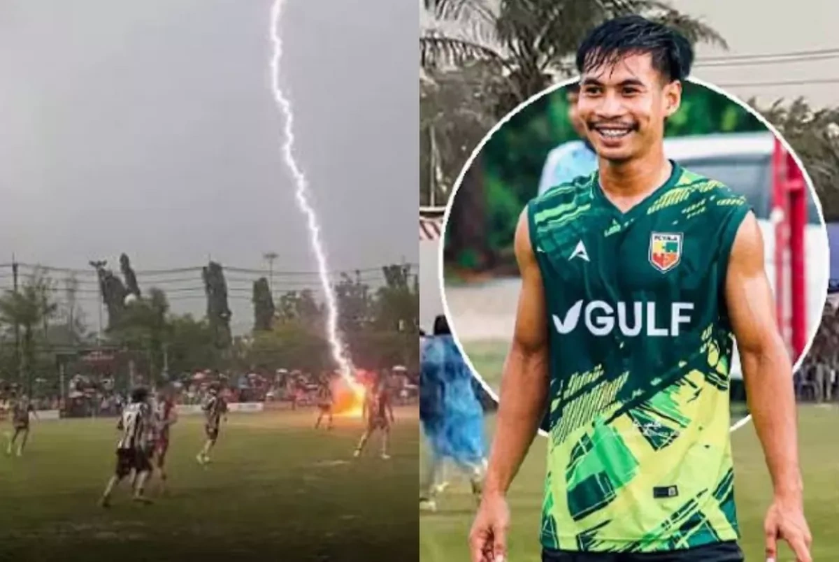 Thai footballer killed by lightning during Cup match