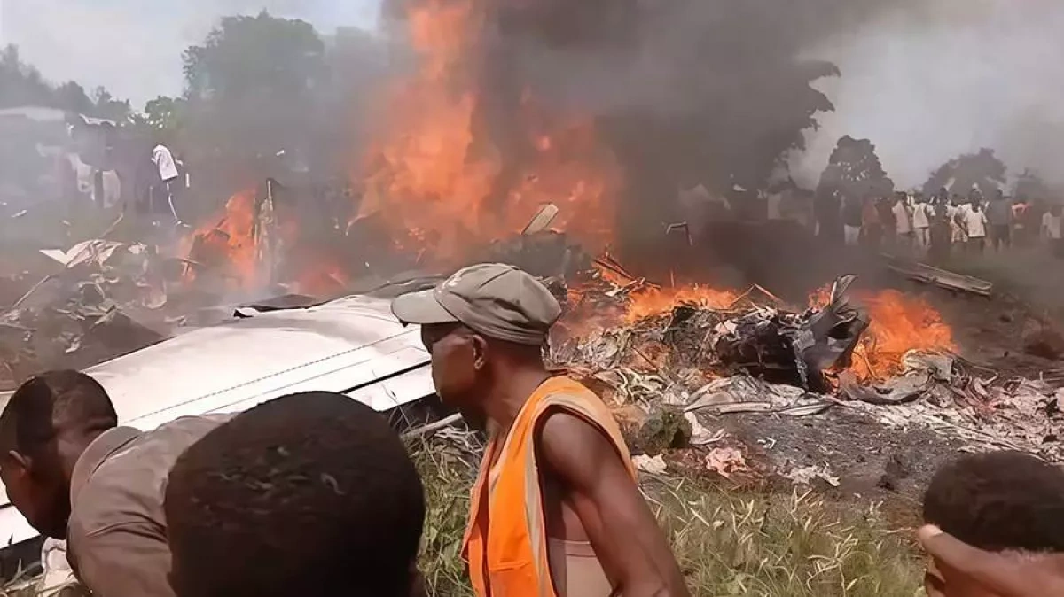 DR Congo aircraft crash kills 17, including two generals