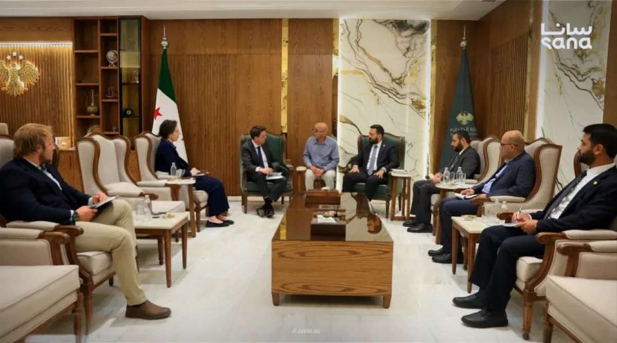 Refugee returns central to Syria–UK talks in Damascus PHOTO