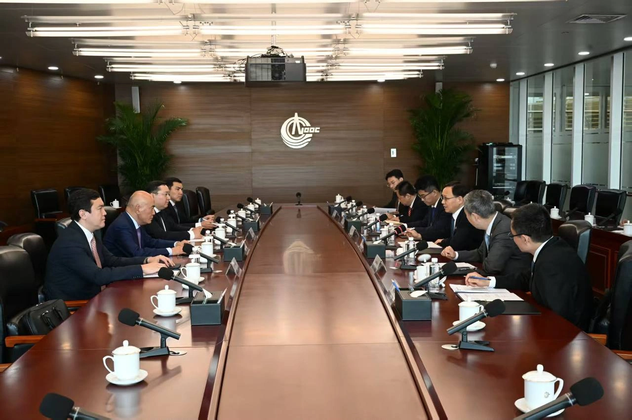 KMG and CNOOC discuss $31.5M Zhylyoi exploration project prospects