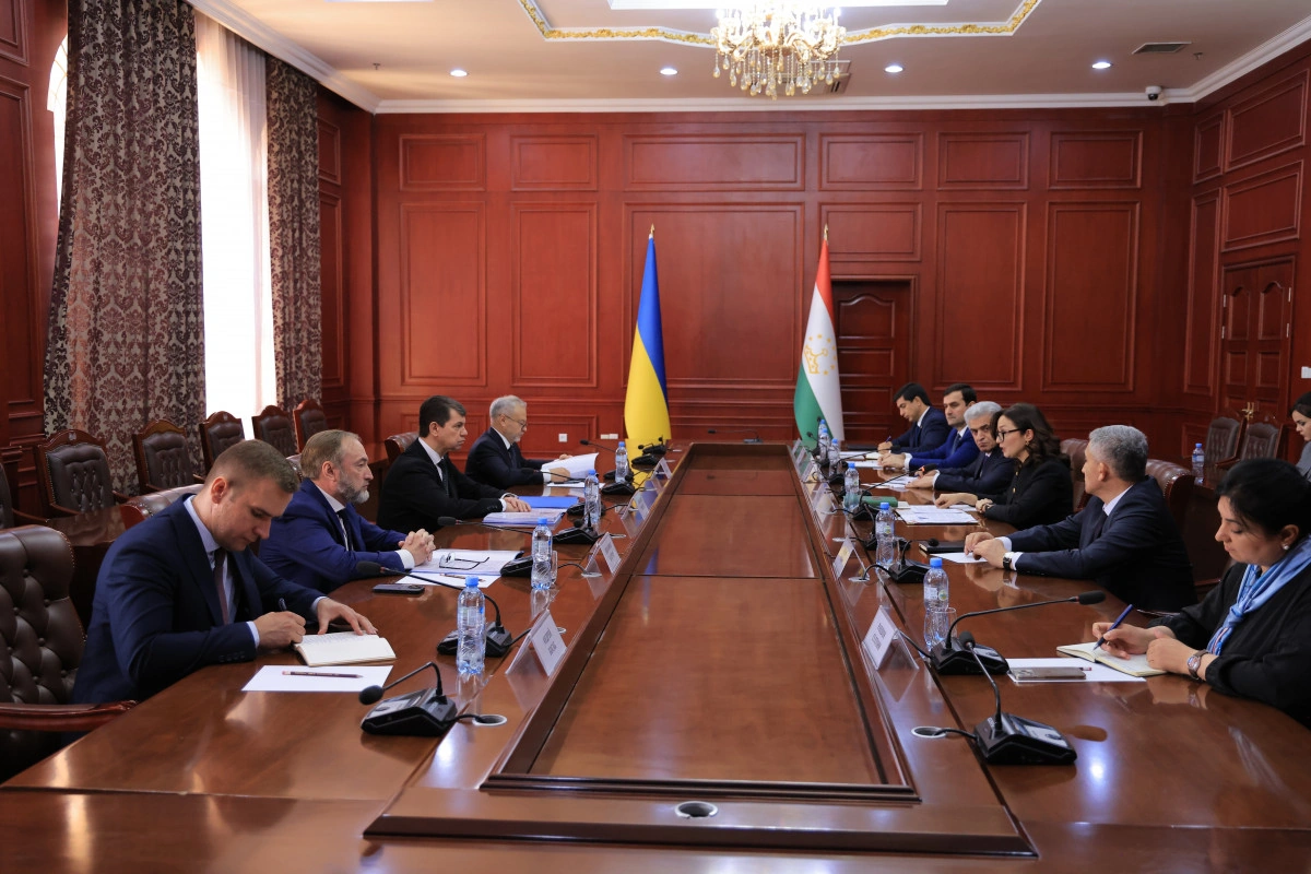 Tajikistan and Ukraine discuss development of bilateral relations
