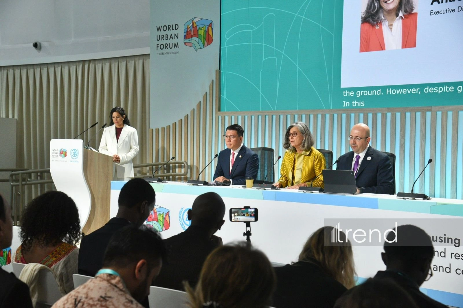 Official press conference dedicated to opening of WUF13 kicks off in Baku (PHOTO)