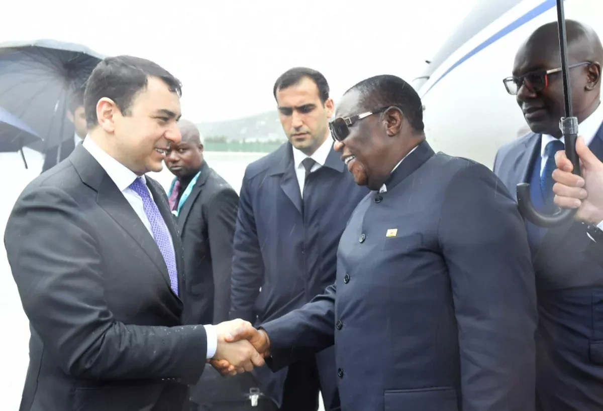 Zimbabwe vice president touches down in Azerbaijan for WUF13