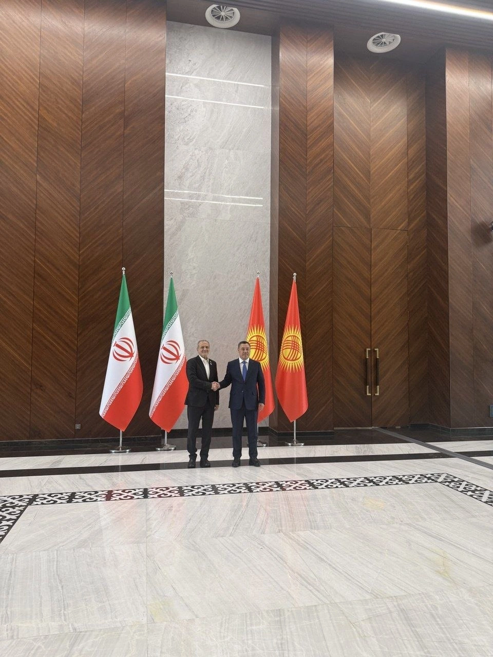 Iran, Kyrgyzstan stress importance of expanding ties across various sectors