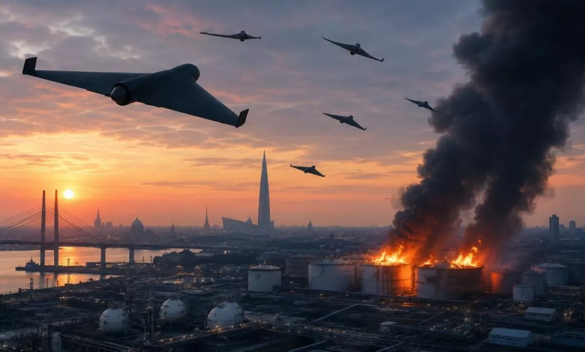 Ukraine says it downed 249 of 272 Russian drones in overnight attack PHOTO