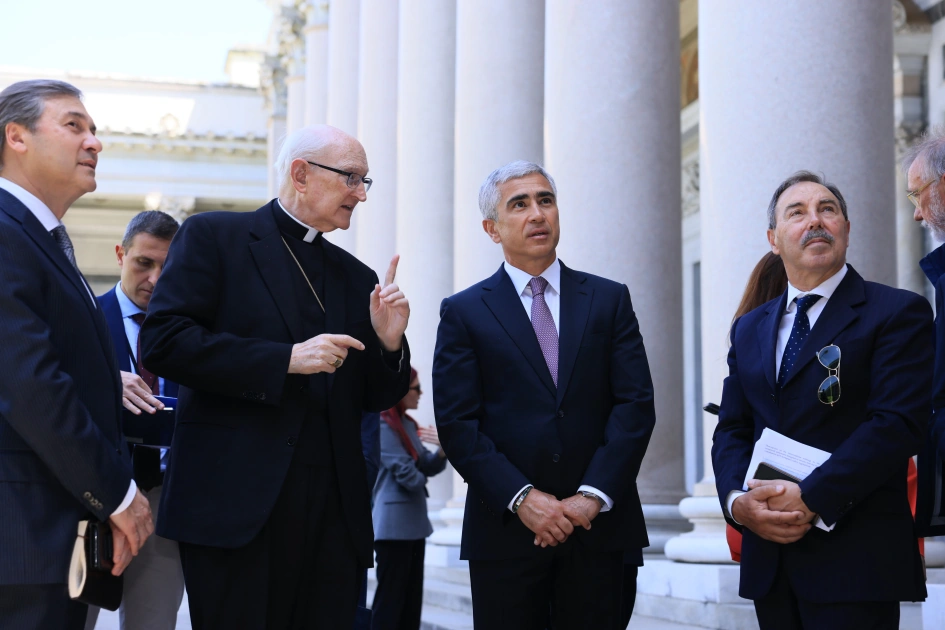 Heydar Aliyev Foundation to implement new projects on restoration of monuments in the Vatican (PHOTO)