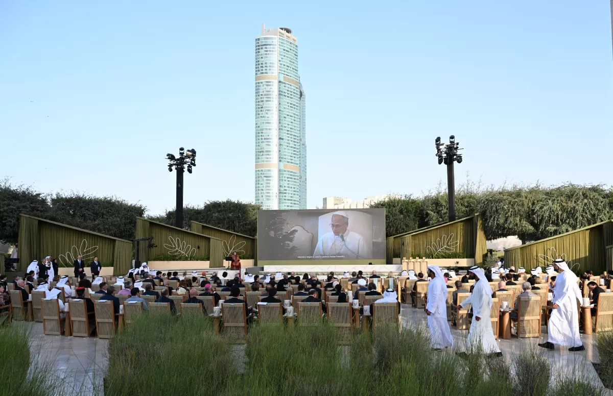 Zayed Award for Human Fraternity ceremony: LIVE from Abu Dhabi UPDATED