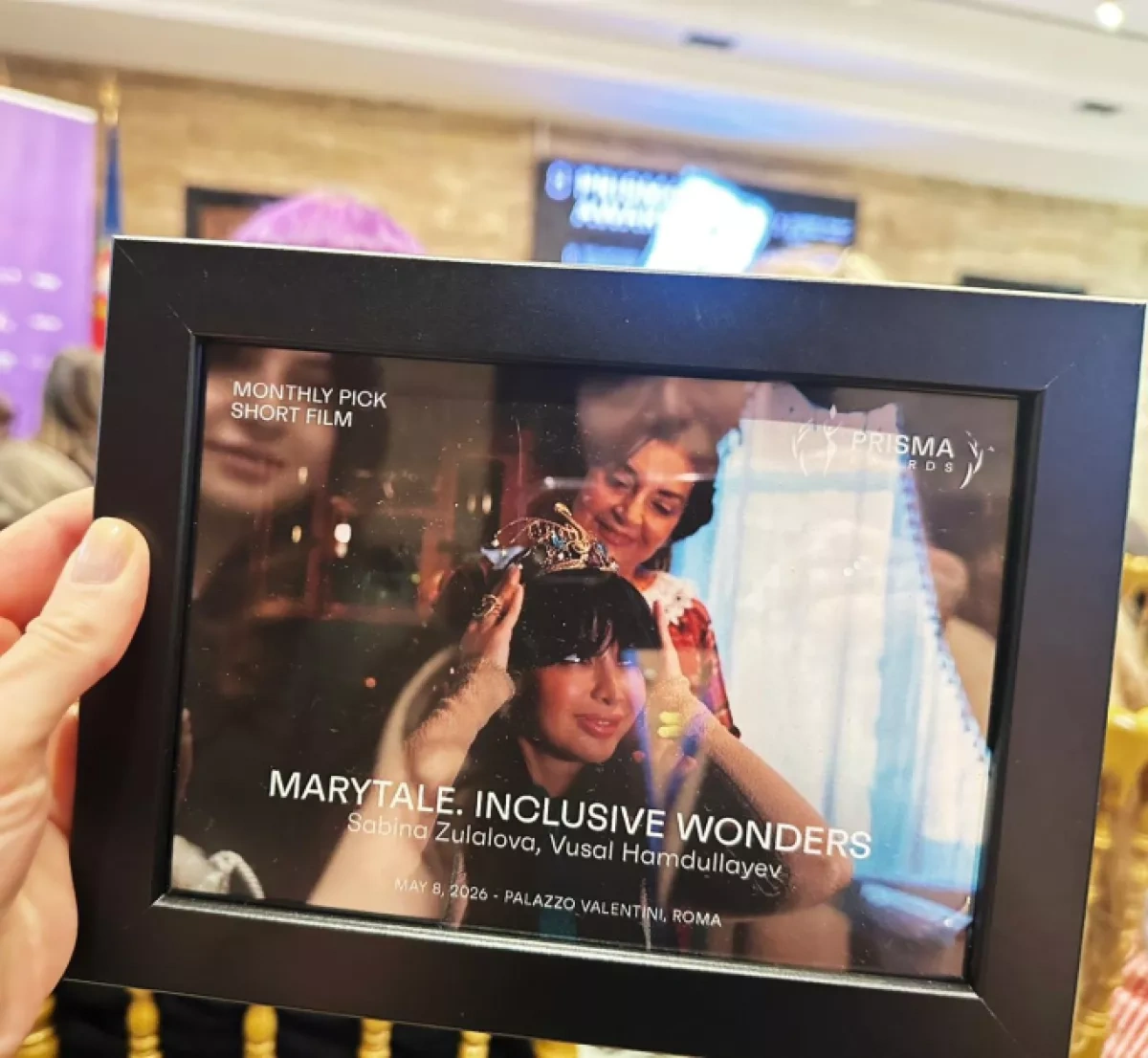 Azerbaijani film showcased at Rome Prisma Film Awards