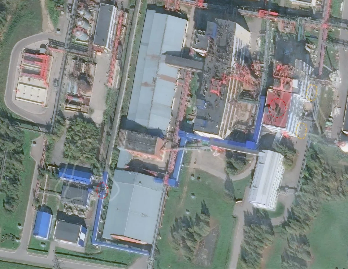 Russian chemical plant Metafrax reportedly hit by drones