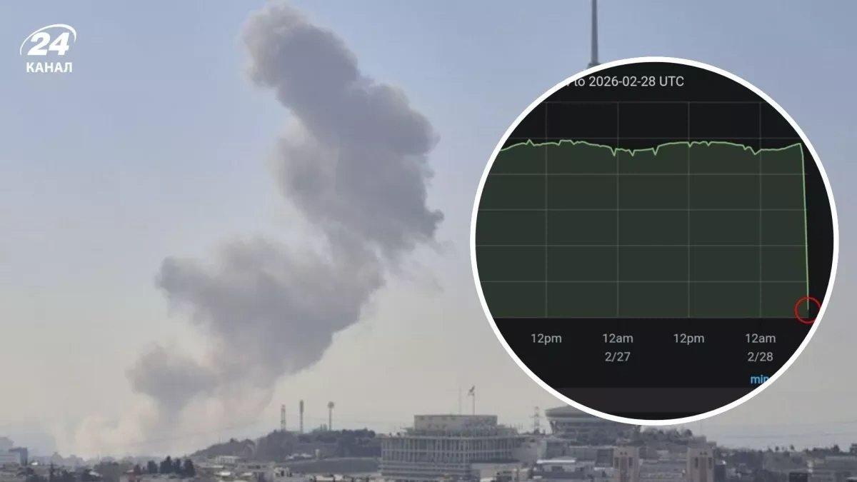 Internet access in Iran nearly collapses