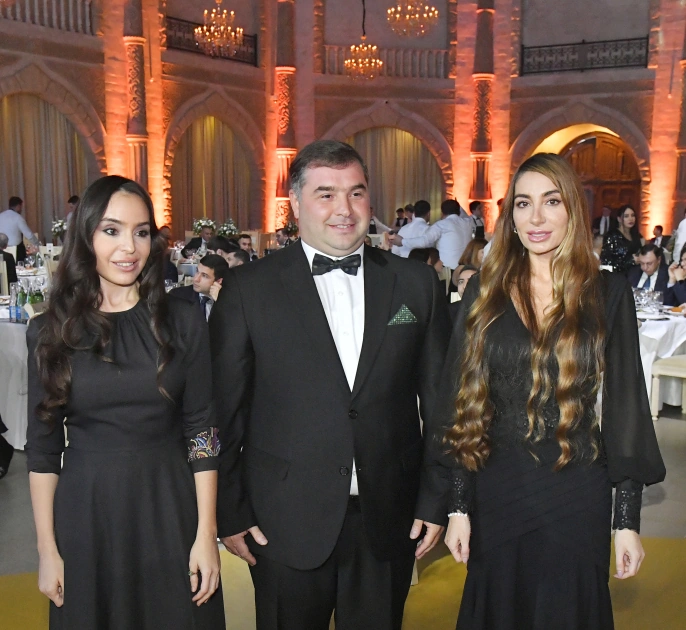 VP of Heydar Aliyev Foundation Leyla Aliyeva and Head of Baku Media Center Arzu Aliyeva attend Gala Ceremony regarding year's sports results