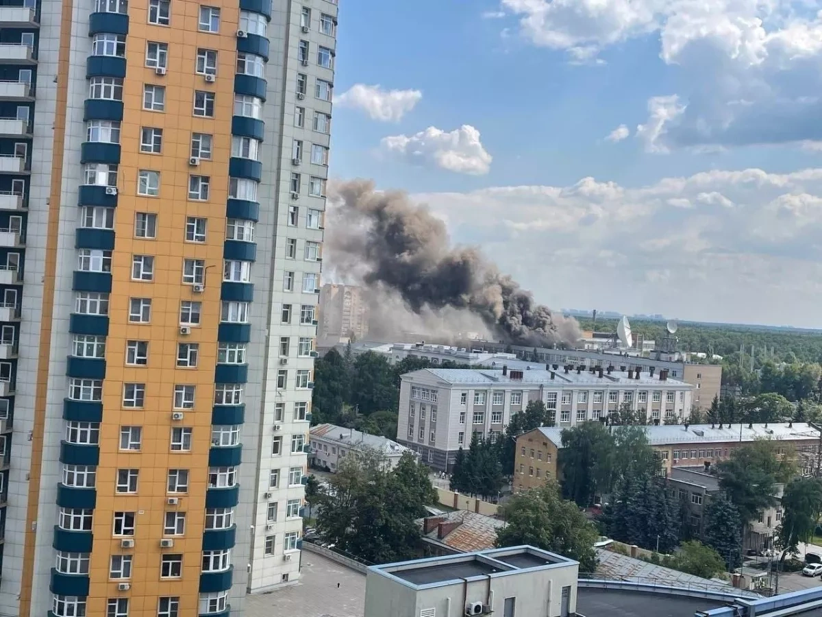 TASS: Blaze sweeps through Russia’s top space research complex PHOTO
