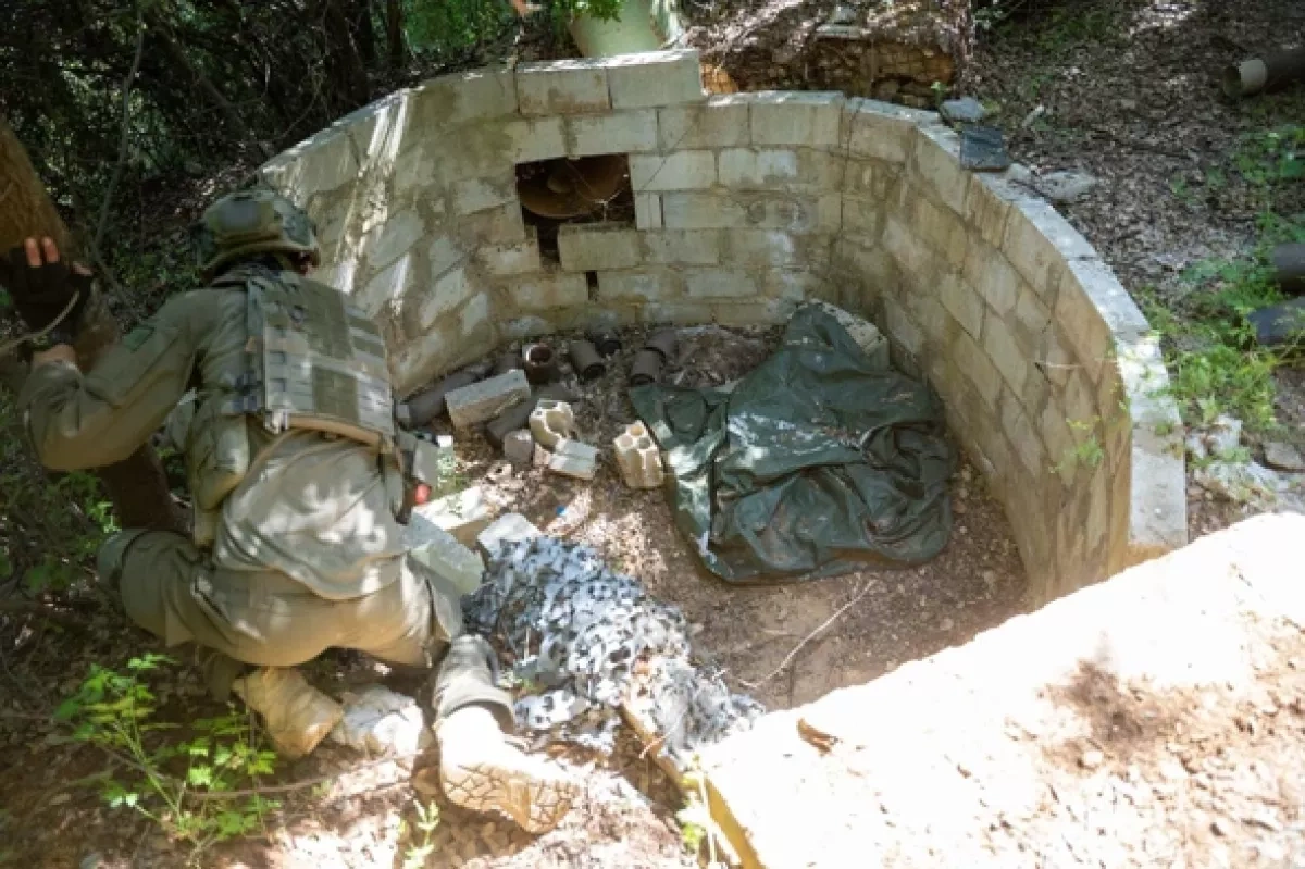 Israel destroys Hezbollah's infrastructure on Mount Dov in Lebanon PHOTO