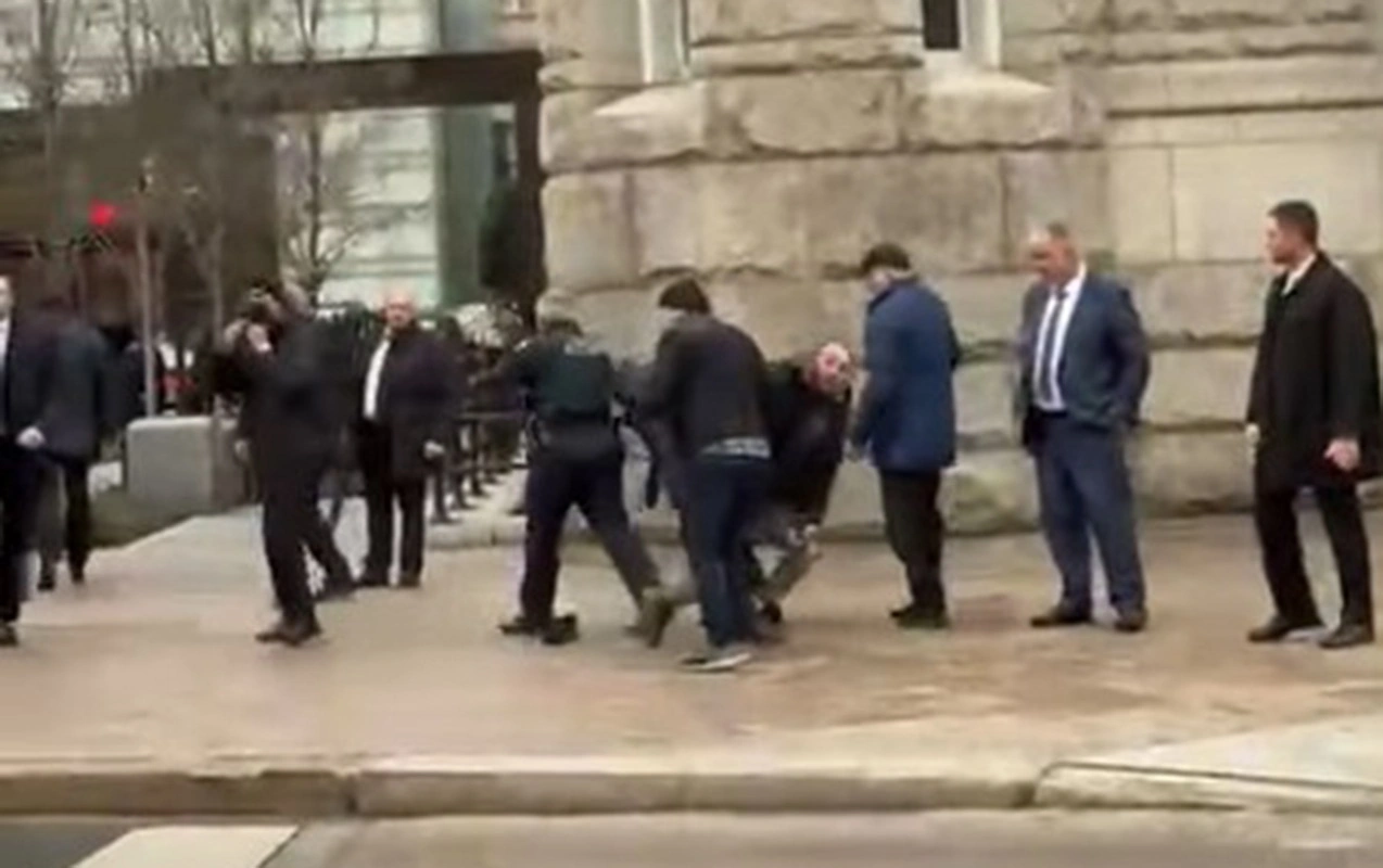 Security service officers of President Ilham Aliyev, together with American police, prevent provocation (VIDEO)