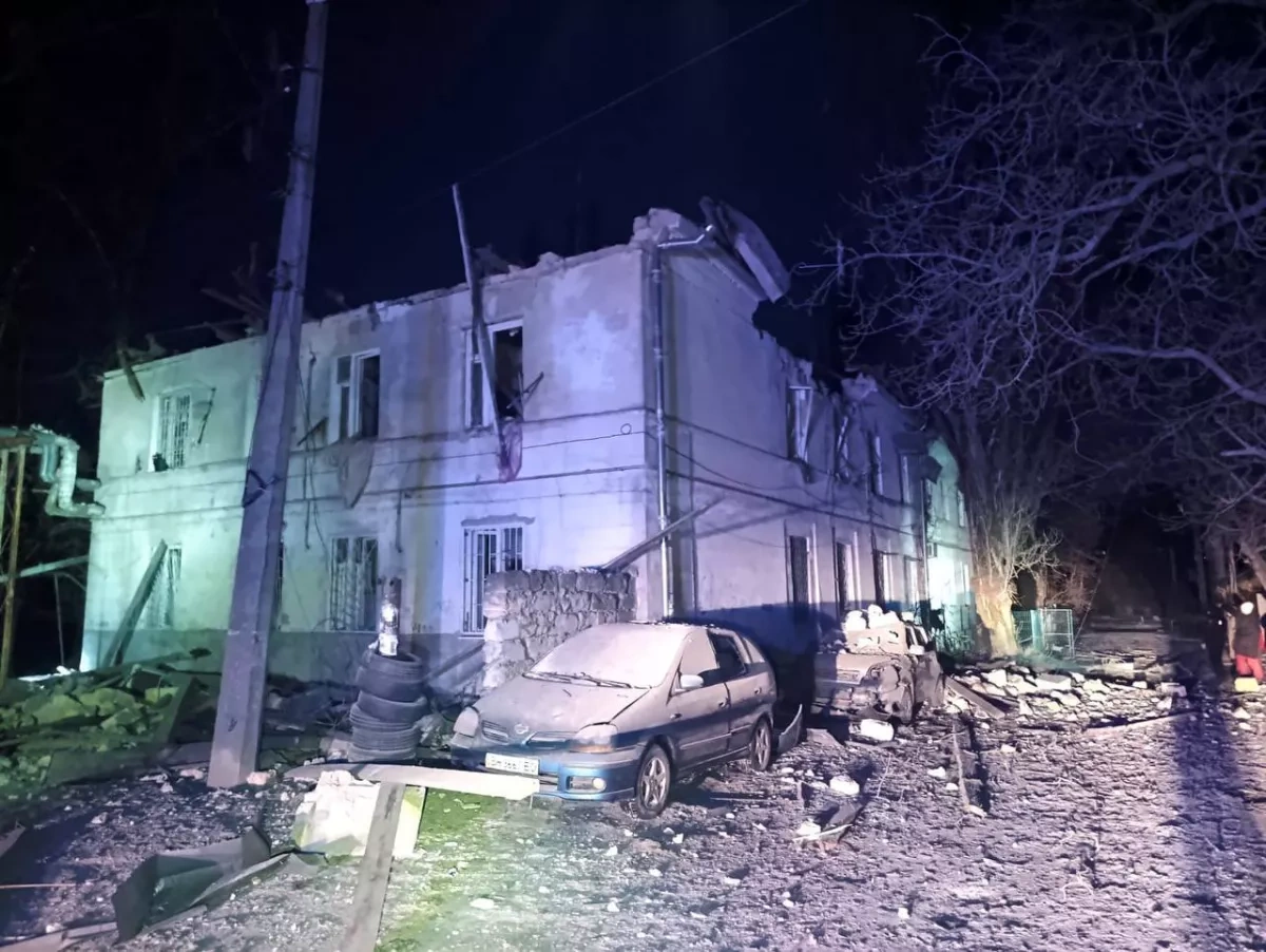Russian drone, missile strikes hit Odesa, Zaporizhzhia, Polohy, leave casualties PHOTO