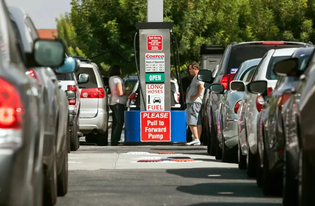 US gasoline prices hit $3.88, highest since 2022