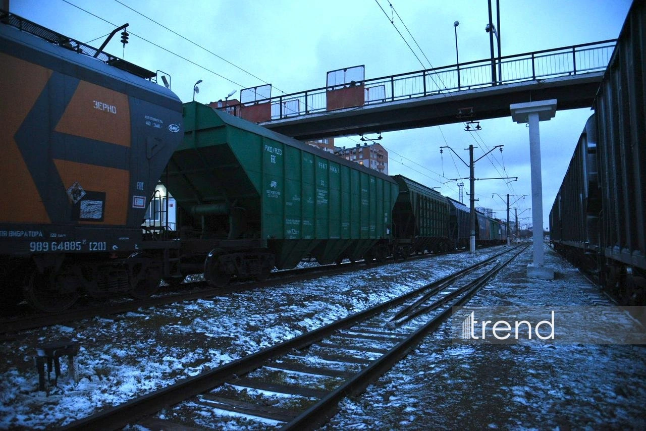 Azerbaijan transits another train carrying grain to Armenia (PHOTO)
