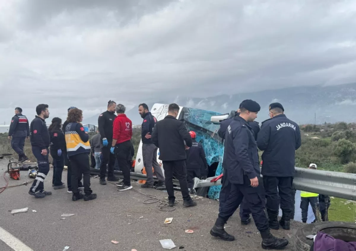 Bus overturns in Türkiye’s Antalya, 8 dead, 26 injured PHOTO / VIDEO