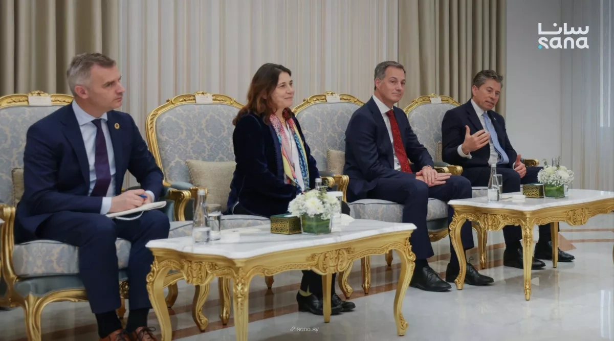 Syrian president holds talks with senior UN officials on aid coordination Photo