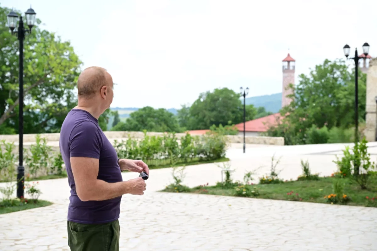President Aliyev inaugurates restored home of composer Sadigjan in Shusha PHOTO