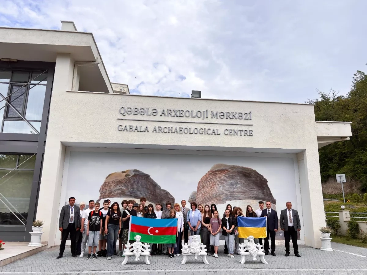 Rehabilitating Ukrainian children tour Azerbaijan's Gabala, Sheki regions PHOTO