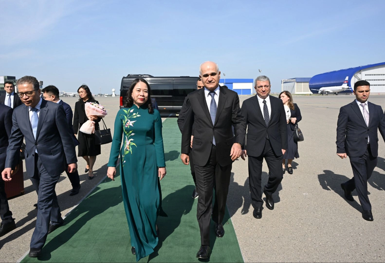 Vietnam’s vice president arrives in Baku to attend 7th CICA summit