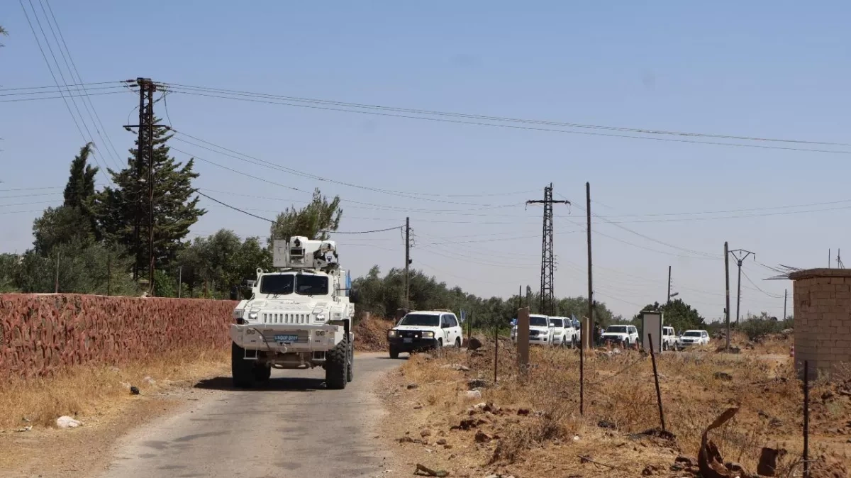 Kazakh peacekeepers conduct over 400 operations on Golan Heights PHOTO