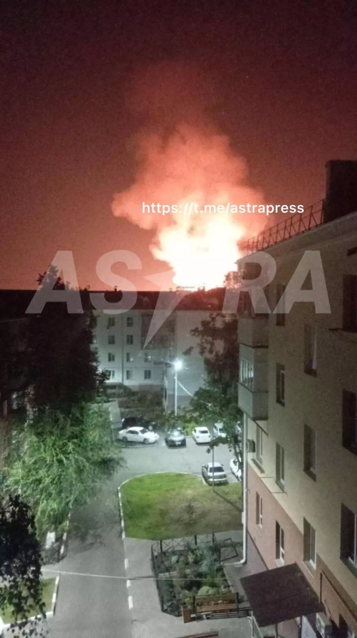 ASTRA: Gazprom facility catches fire in Russia’s Belgorod after reported attack PHOTO / VIDEO