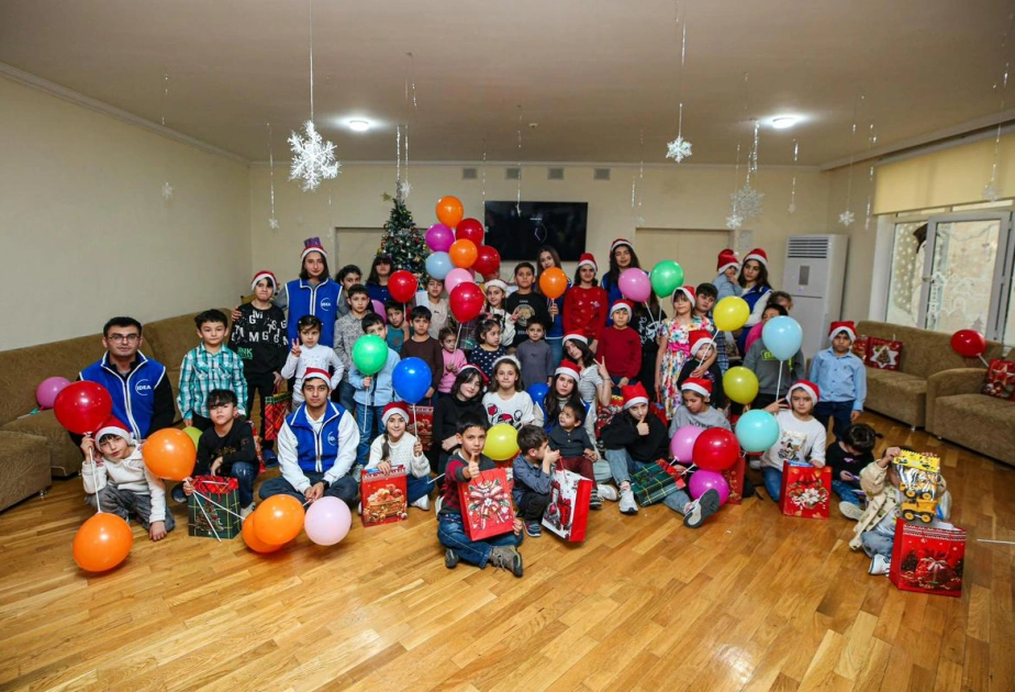 Initiated by Heydar Aliyev Foundation VP Leyla Aliyeva, New Year celebrations organized at several children's facilities (PHOTO)
