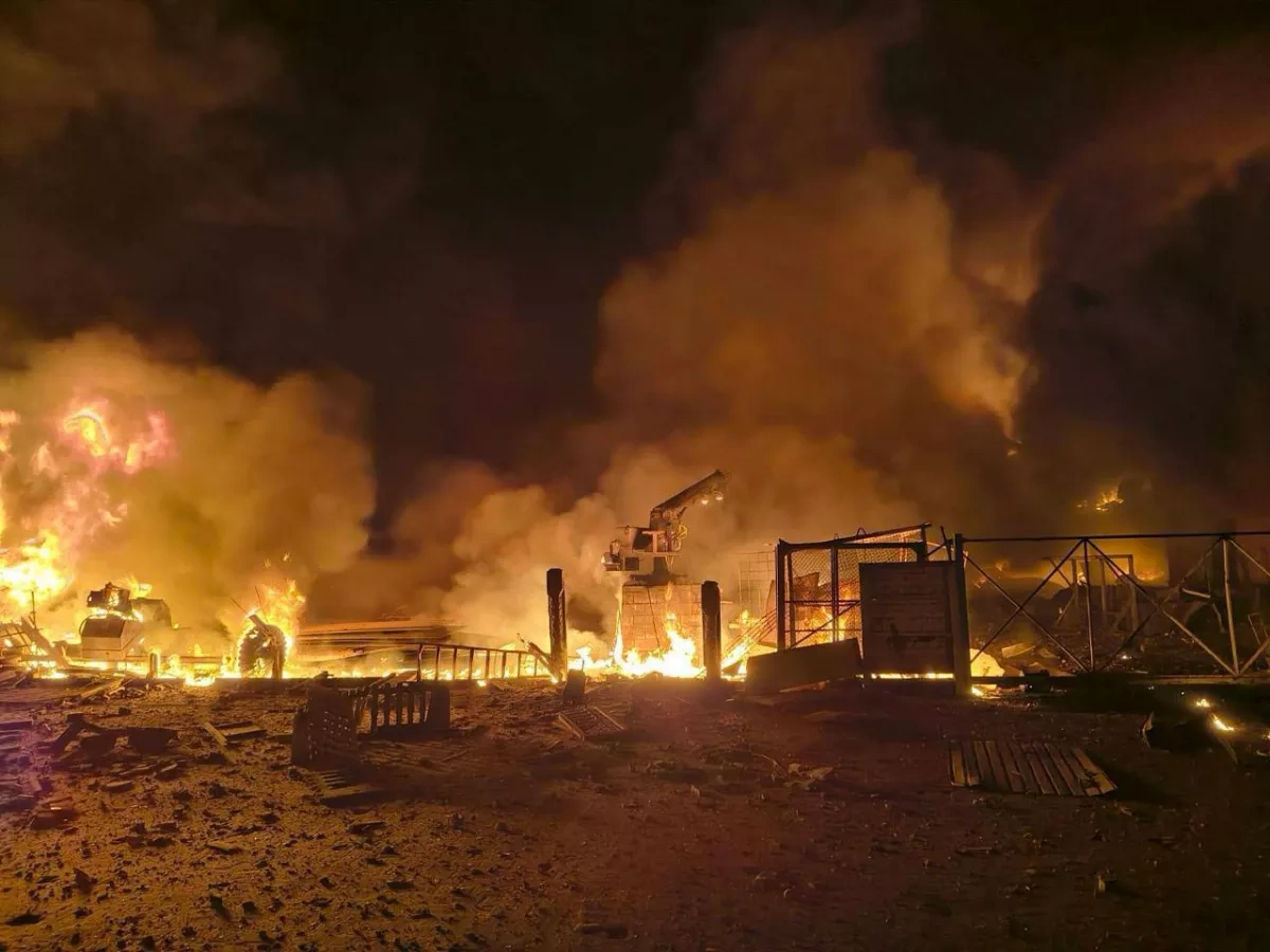 Russian attack on Ukraine’s Kyiv region kills two, injures five PHOTO