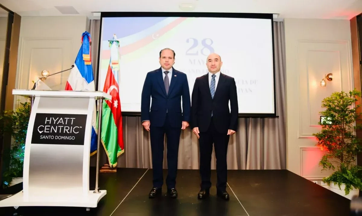 Azerbaijan Independence Day reception held for first time in Dominican Republic PHOTO