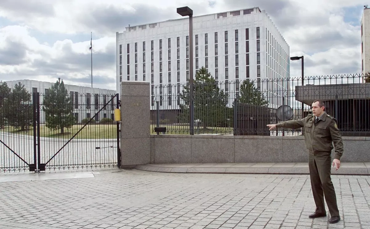 Russian Embassy warns of fallout from new US sanctions bill