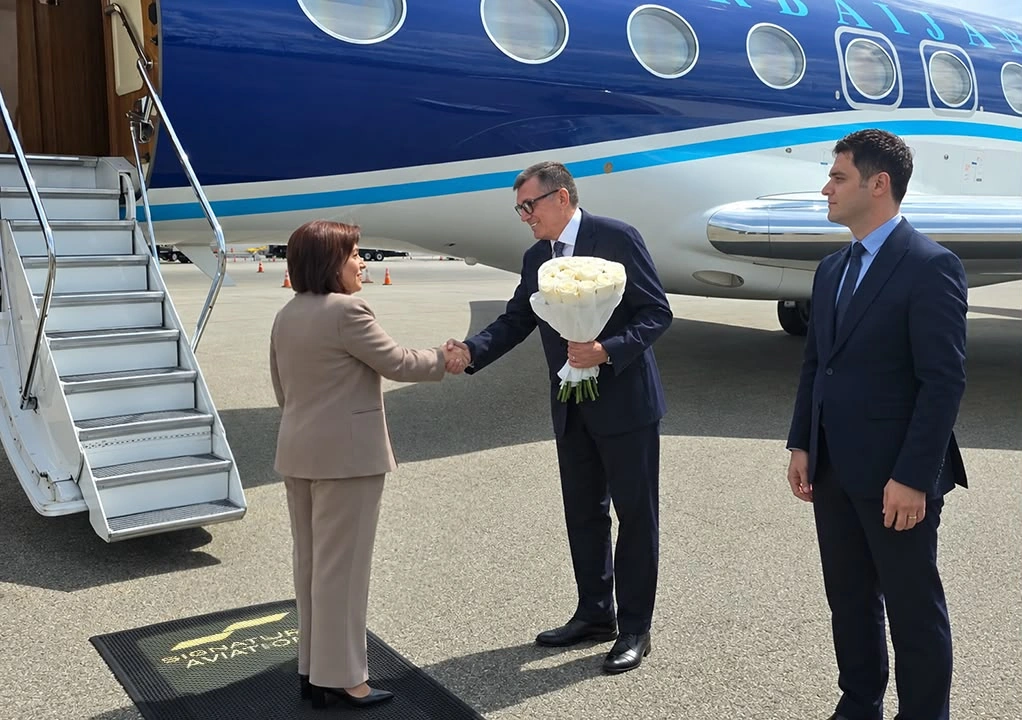 Speaker of Azerbaijani Parliament arrives in U.S. on working visit