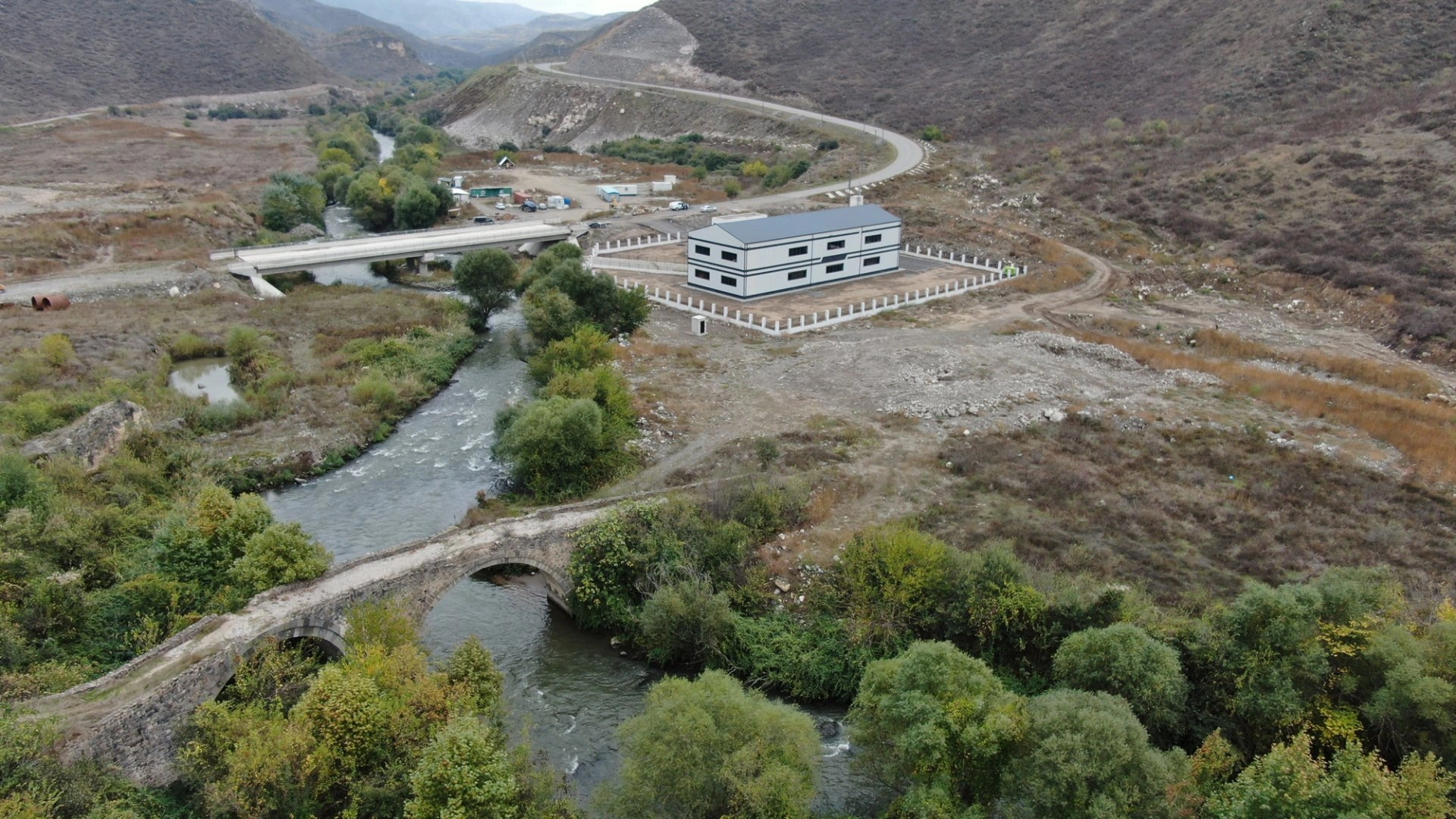 AzerEnerji builds first hydropower plant in Gubadli district (PHOTO/VIDEO)