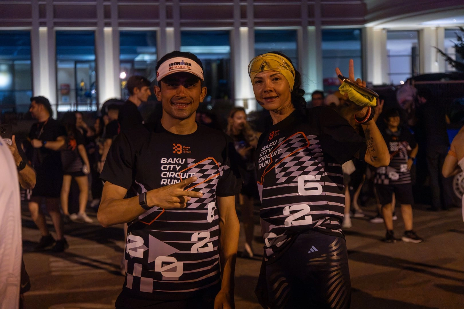 Baku F1 circuit draws runners for special Grand Prix event (PHOTO)