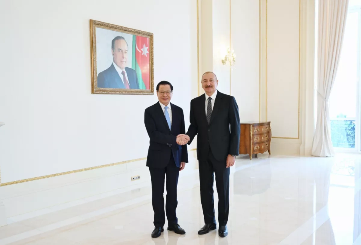 Azerbaijani president meets China’s Prosecutor General Ying Yong PHOTO