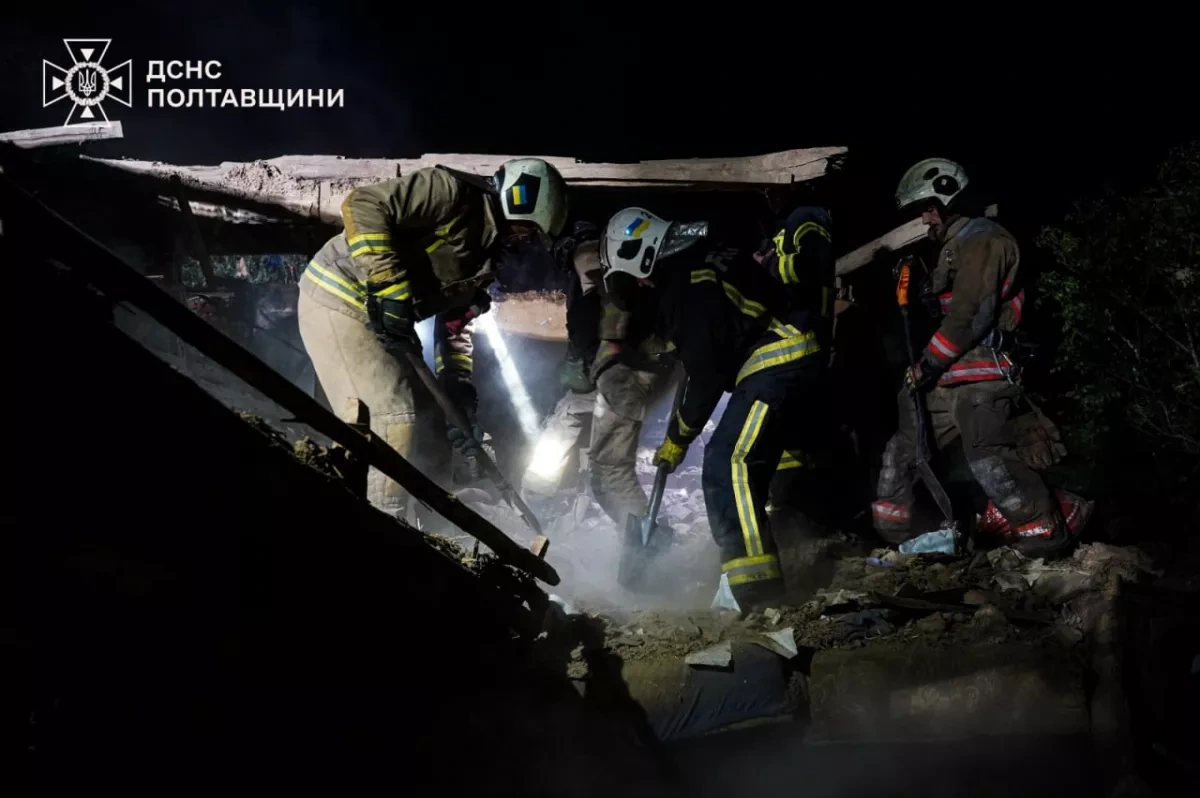 Russian strike damages residential area in Ukraine’s Poltava PHOTO