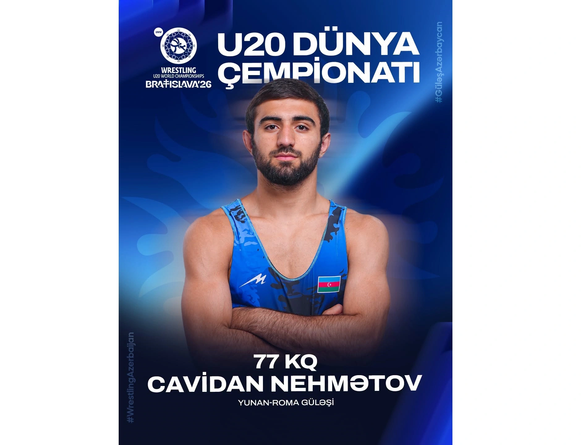 Azerbaijani wrestler reaches final of U20 World Championships