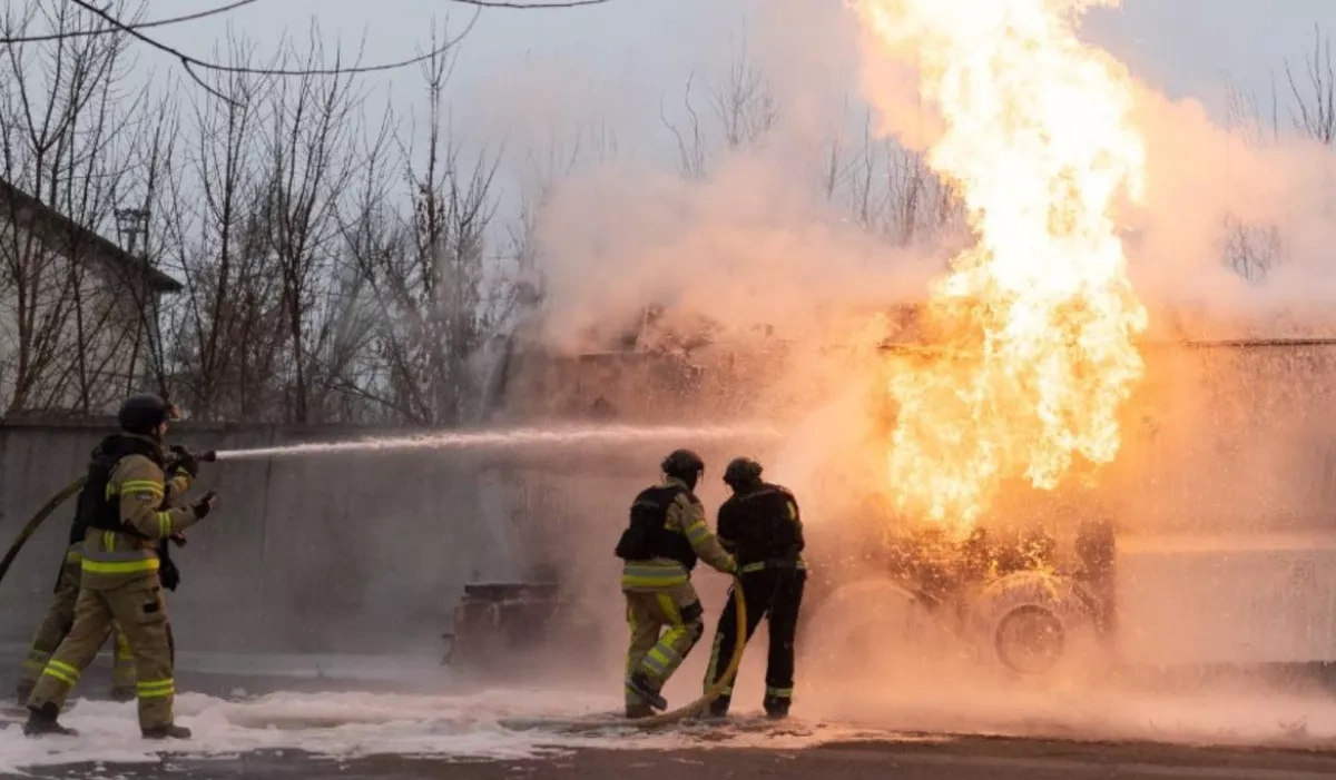Russian drone strikes injure civilians in Ukraine's Kharkiv, Donetsk regions PHOTO