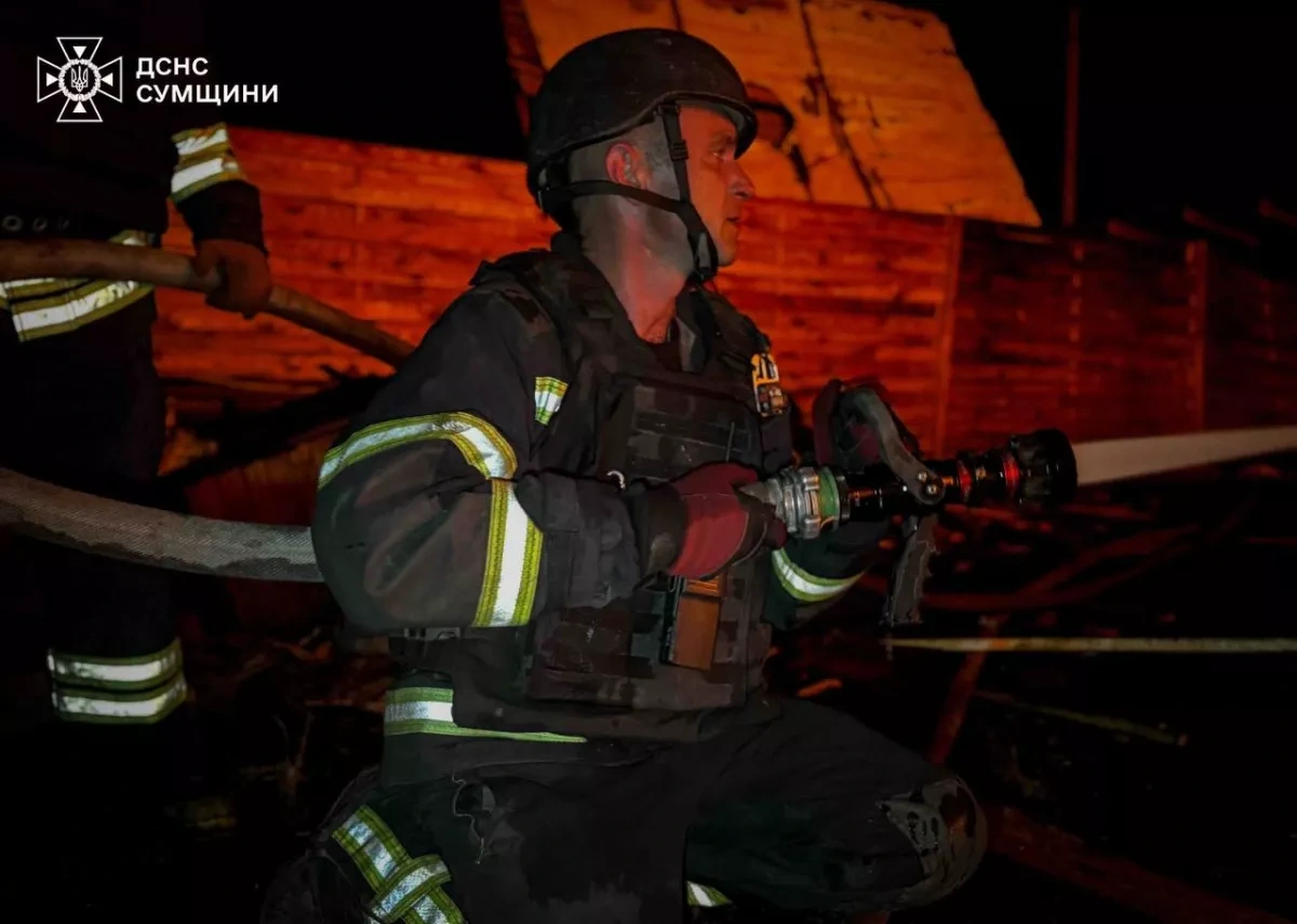 Russian UAV strike hits residential areas in Sumy region PHOTO