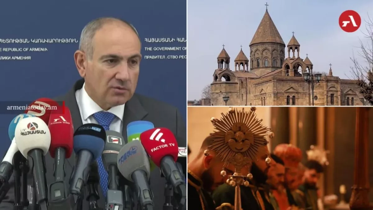 Newspaper: Fear of fiasco leads Pashinyan to abandon Etchmiadzin showdown