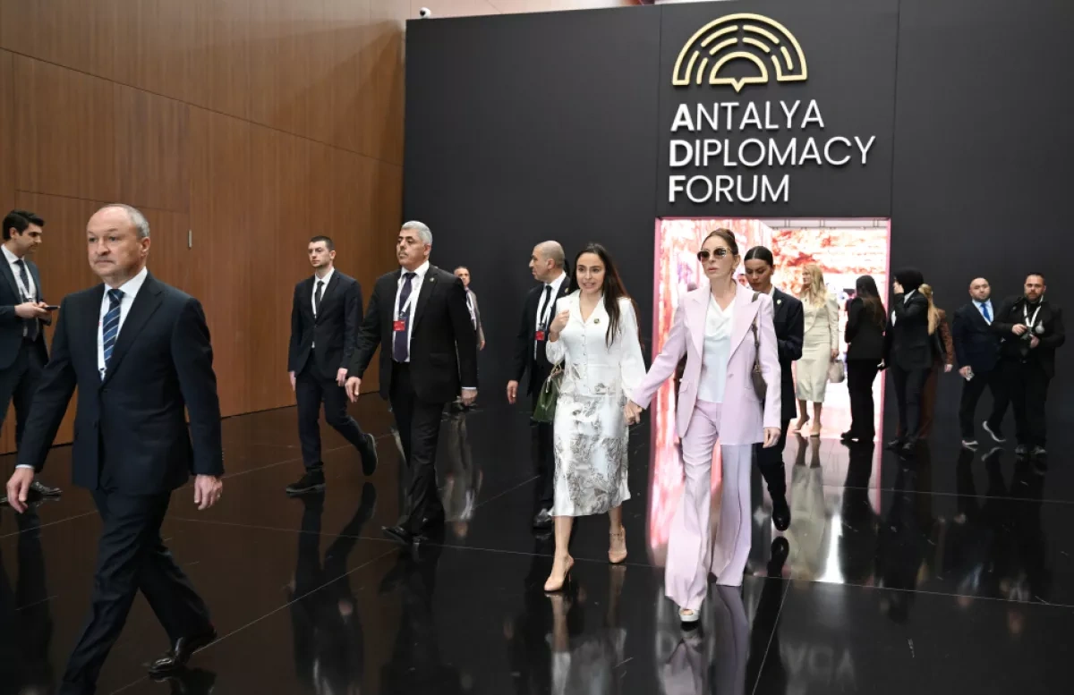 Azerbaijan’s First Lady attends Antalya panel on protecting education in conflict zones PHOTO
