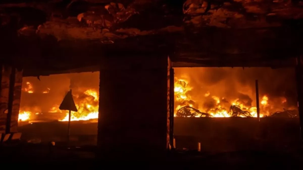 Falling debris causes fires at Abu Dhabi’s Habshan gas complex