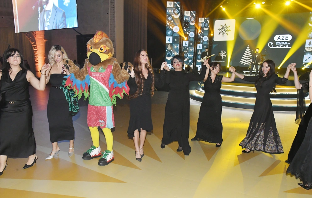 VP of Heydar Aliyev Foundation Leyla Aliyeva and Head of Baku Media Center Arzu Aliyeva attend Gala Ceremony regarding year's sports results
